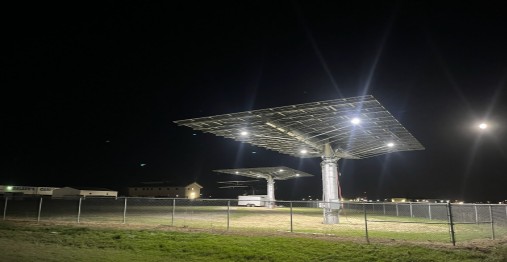 Mechatron solar tracker installation in a Canadian project environment